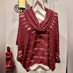 LIKE NEW Cowl Knit Throw